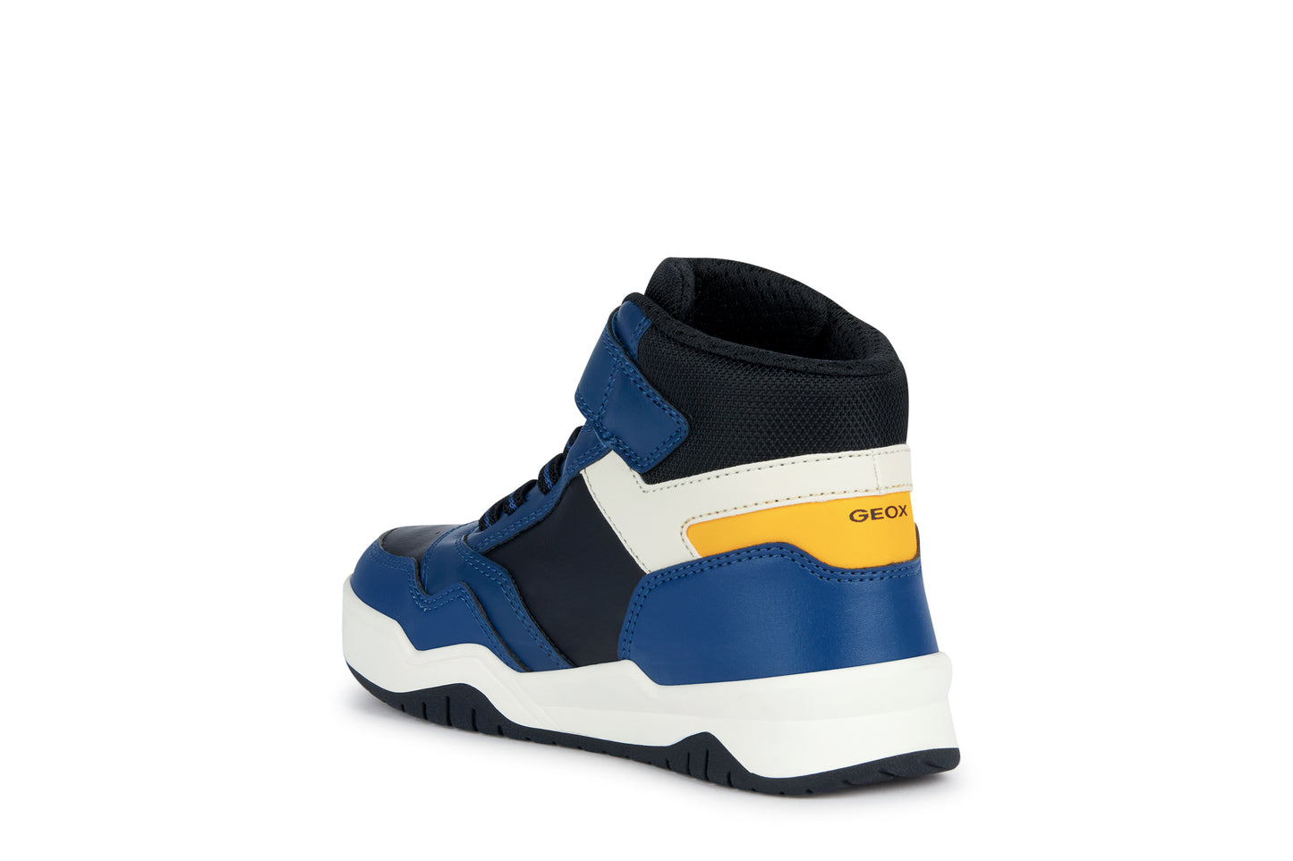 Perth Blue/Yellow Boy's High Top