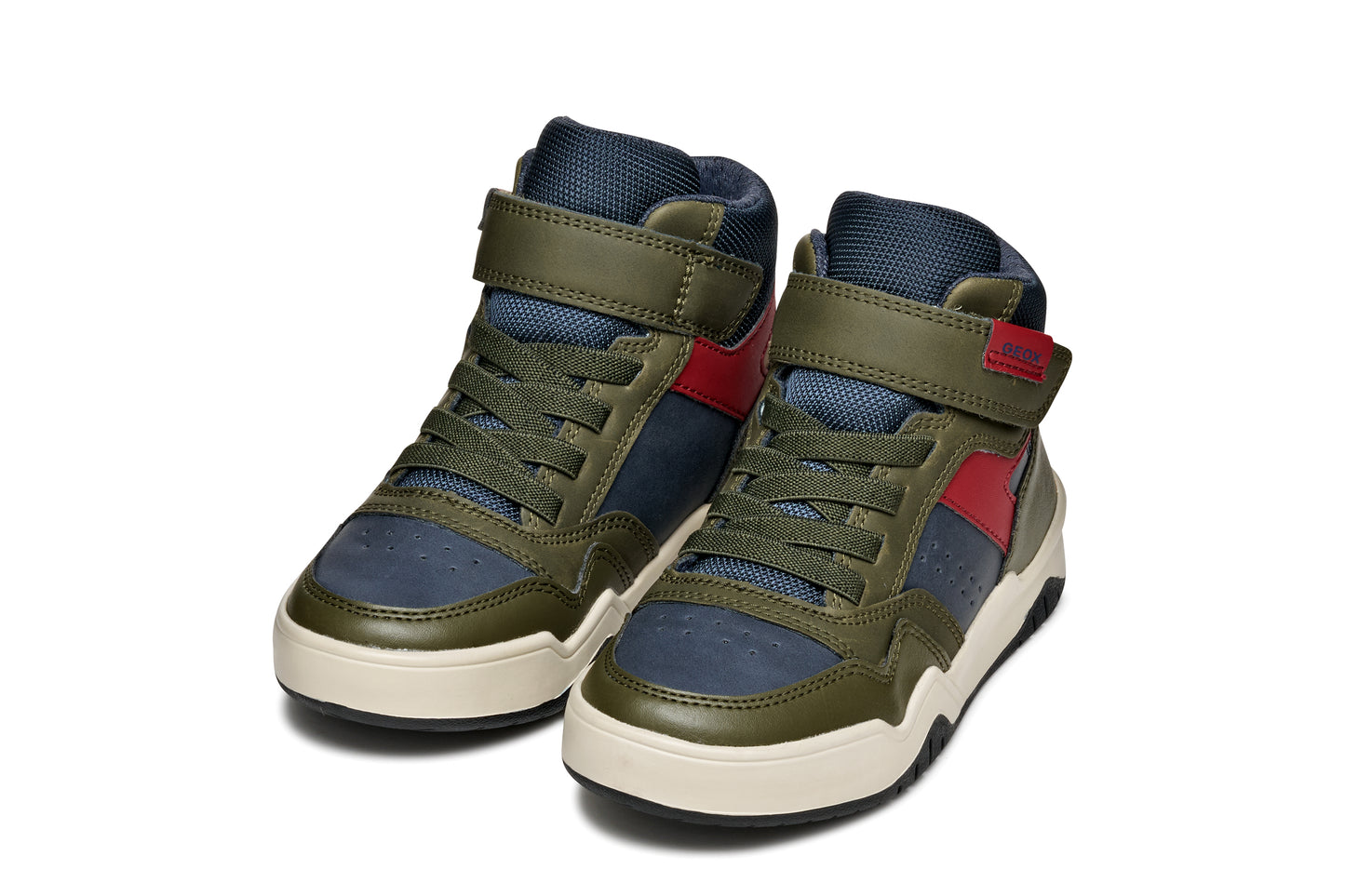 Perth Navy Khaki Boy's High Top