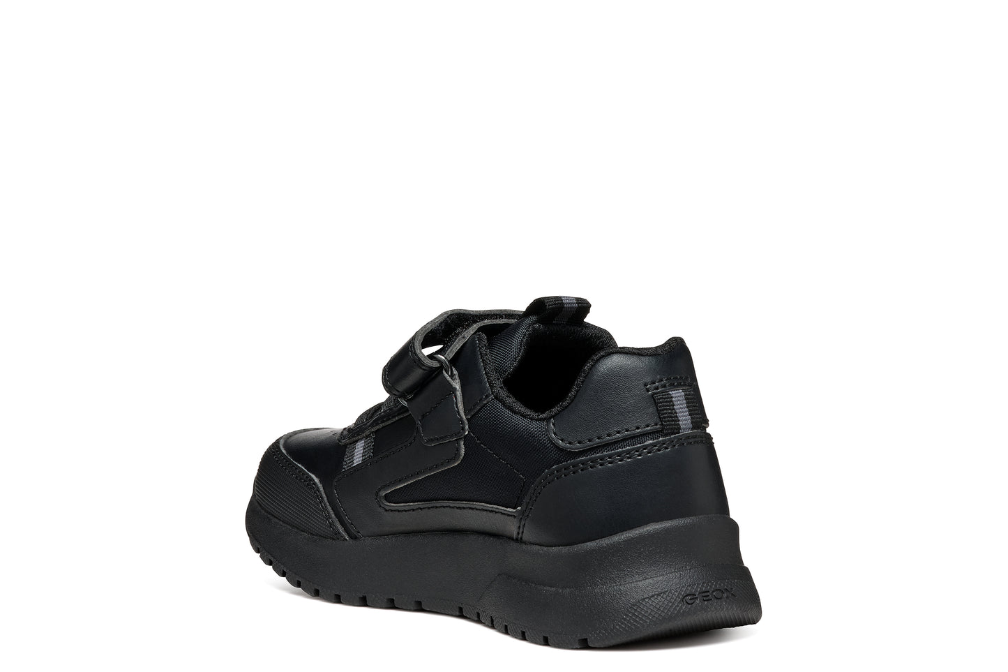 Briezee Black Boys School Shoe