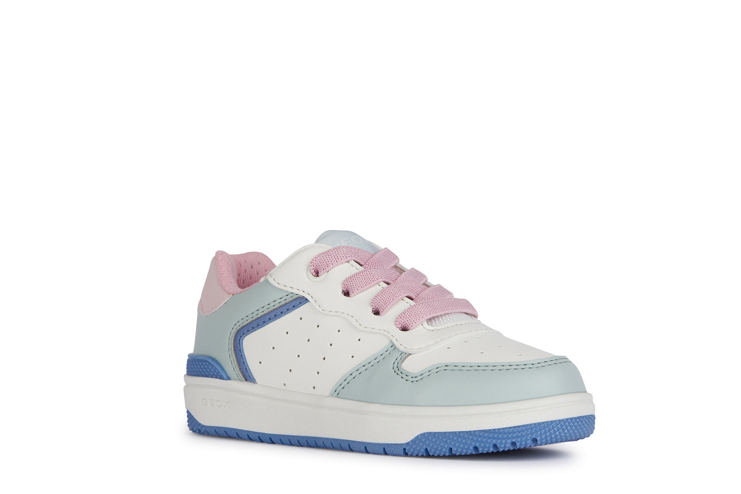 Washiba Casual Sneaker Shoe White/Ice Blue/Pink