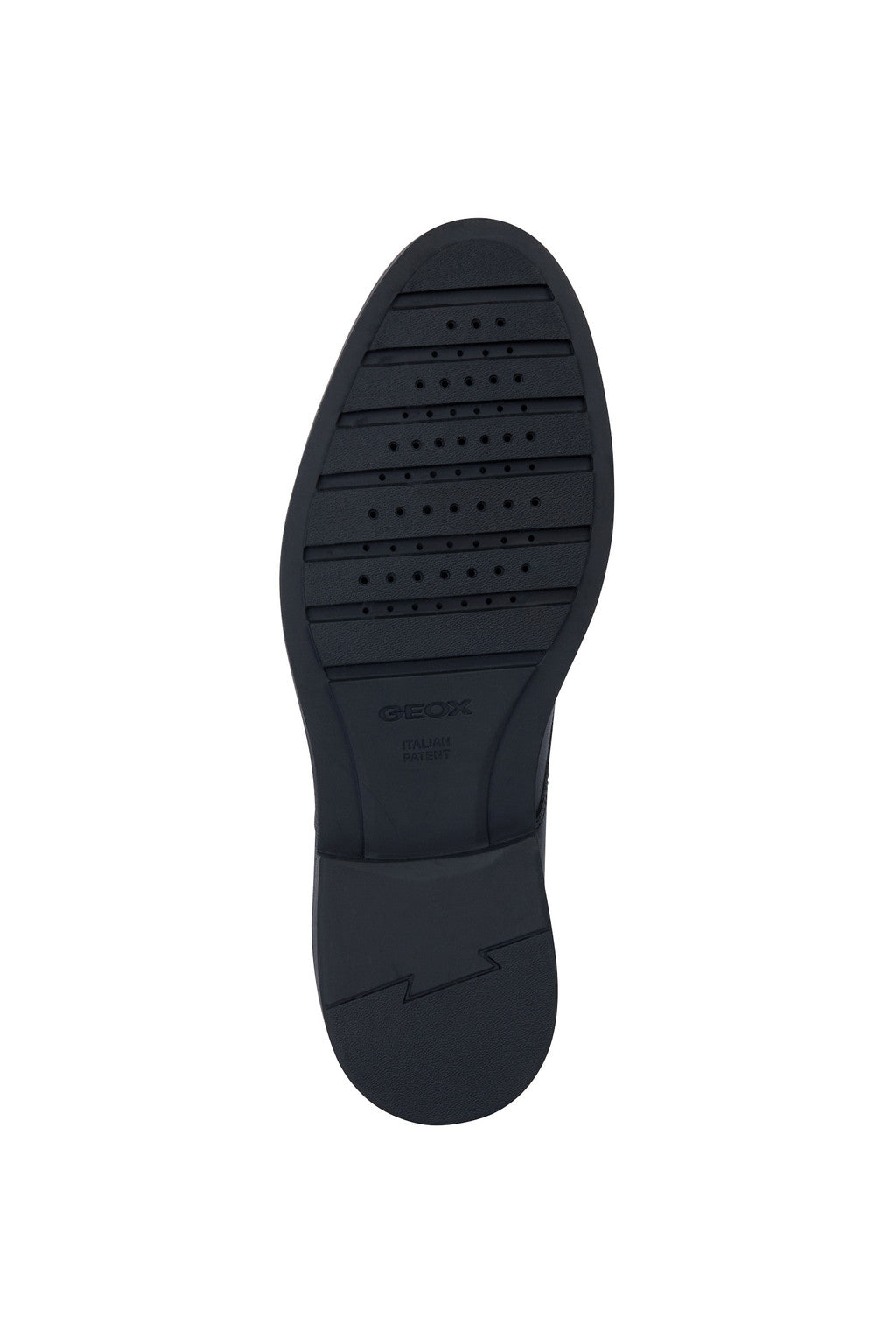 Zheeno A Smooth Black Leather Lace-up Boys School Shoe