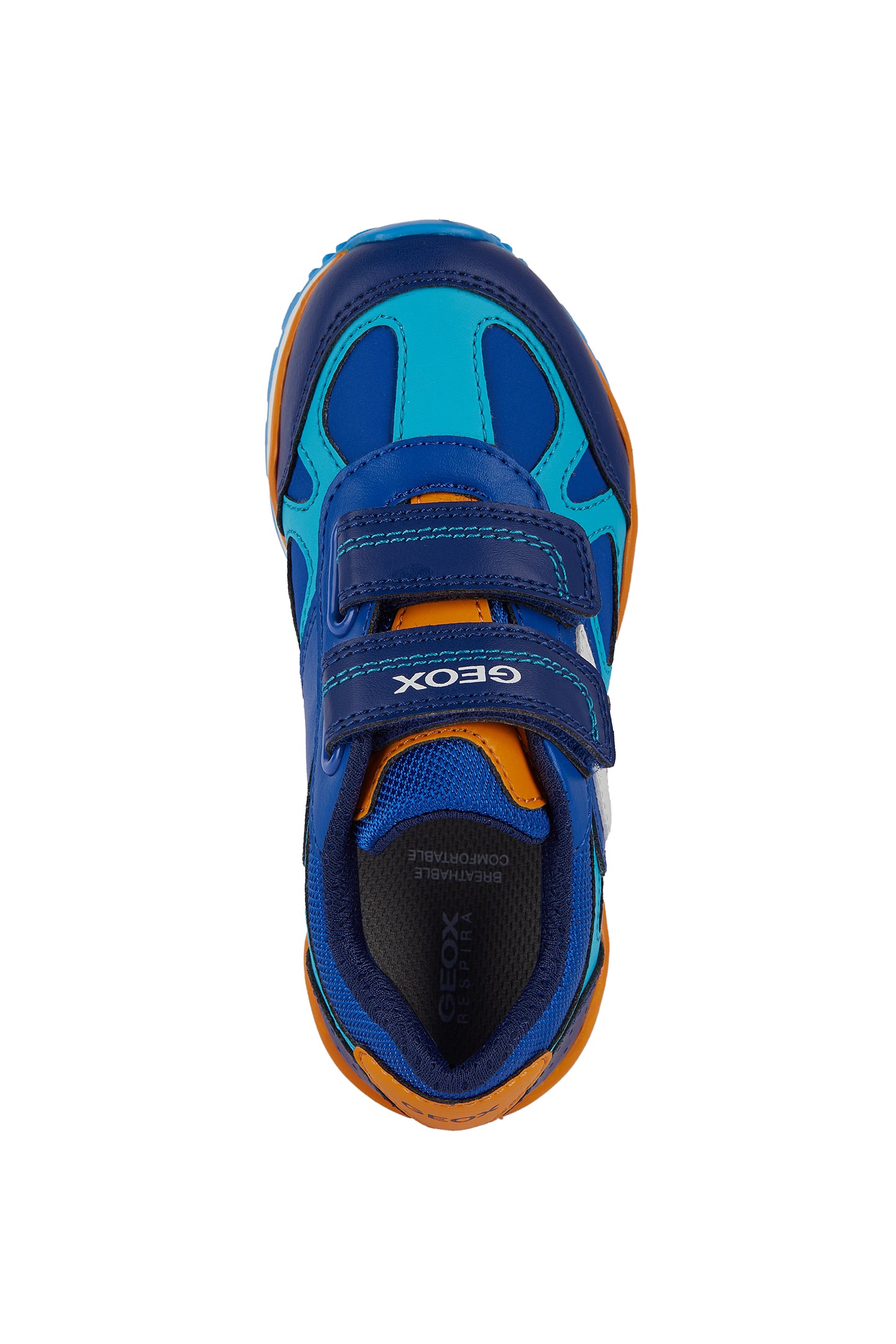 Pavel Trainer in Royal/Orange