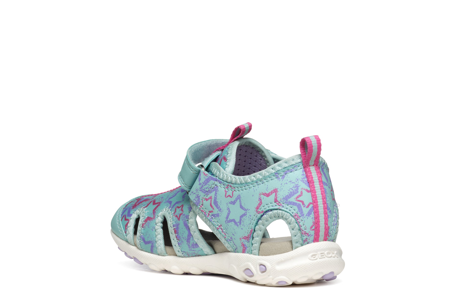 Whinberry Girls Water Friendly Sandal Aqua/Lilac