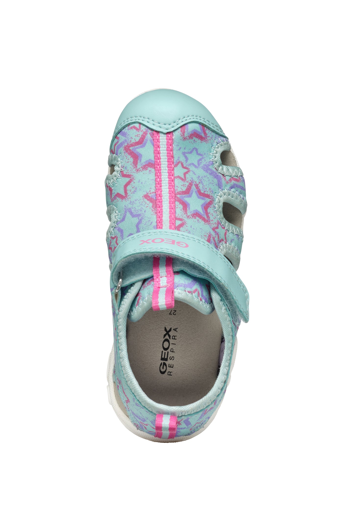 Whinberry Girls Water Friendly Sandal Aqua/Lilac