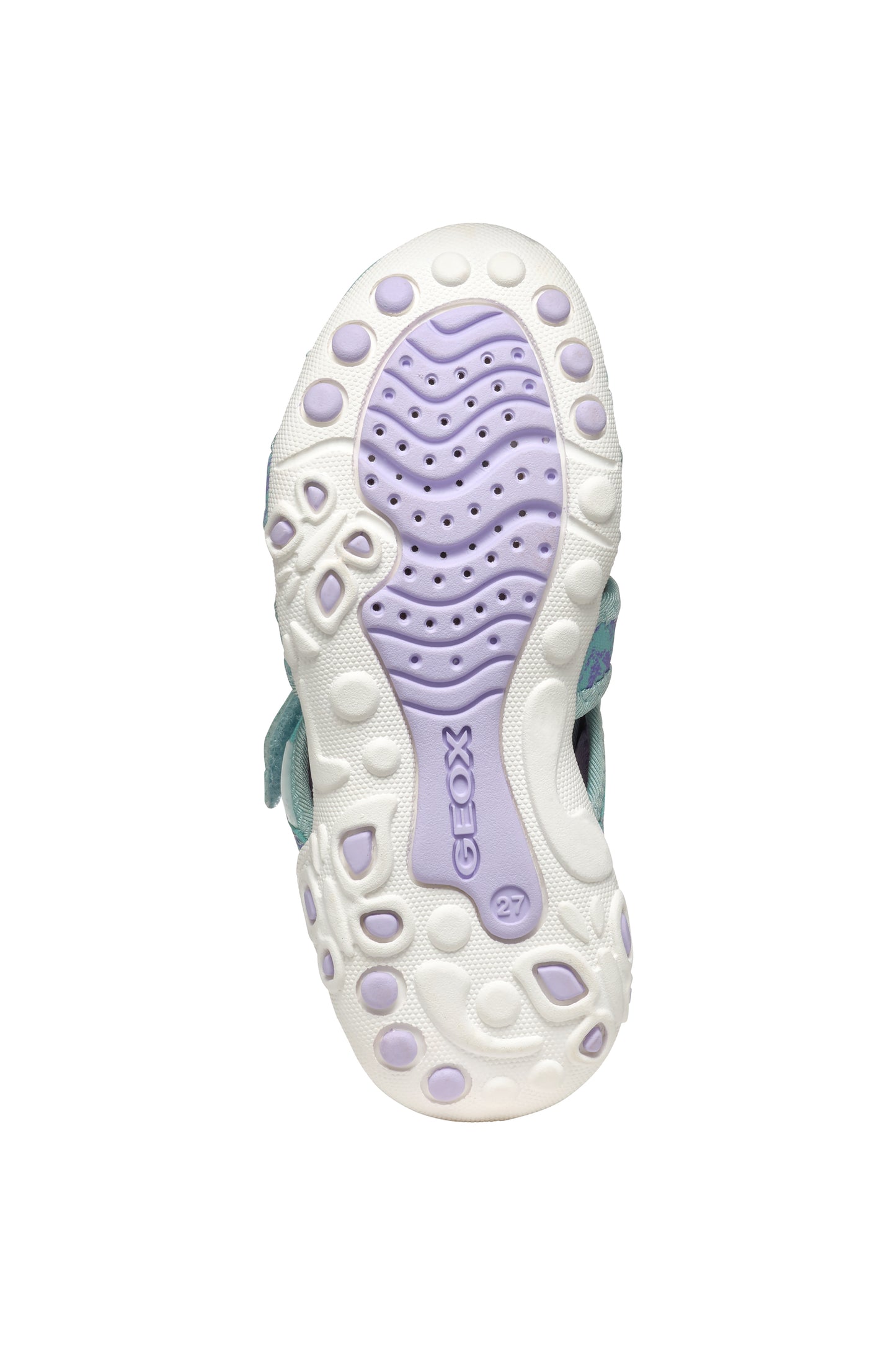 Whinberry Girls Water Friendly Sandal Aqua/Lilac