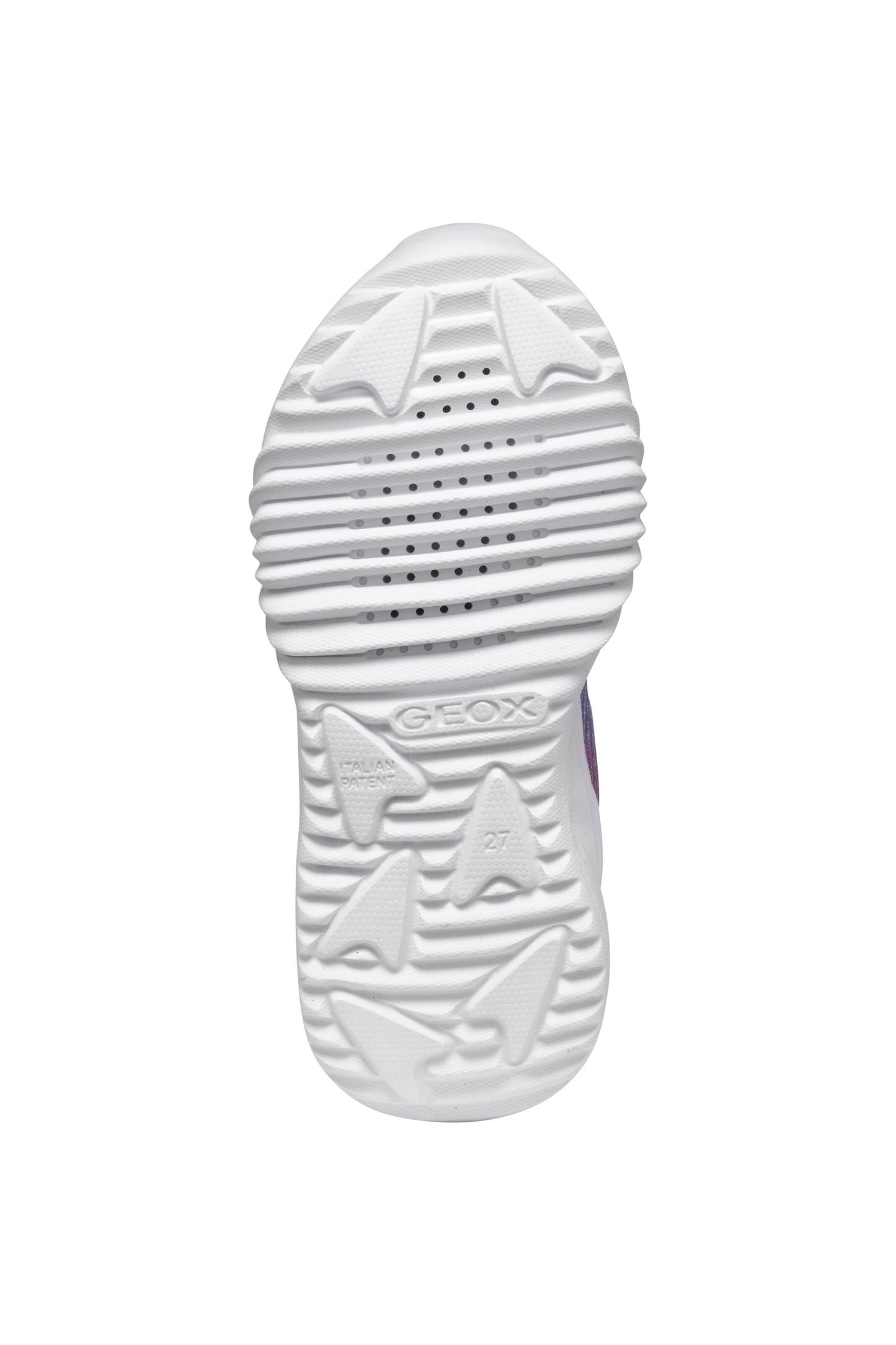 Assister Girl’s Sky Blue/Multicolour Light-up Trainer