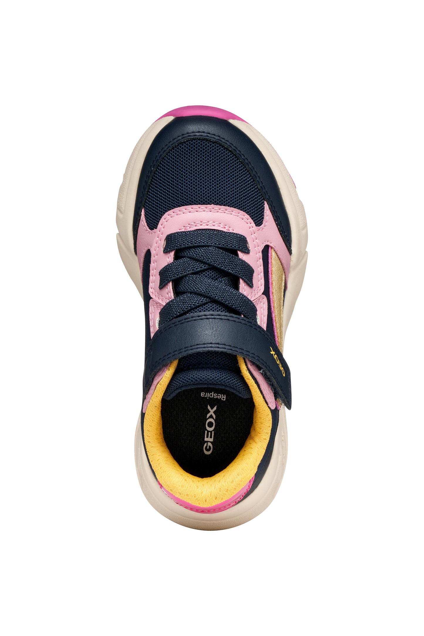 Loftus Girls Navy and Light Rose Trainer