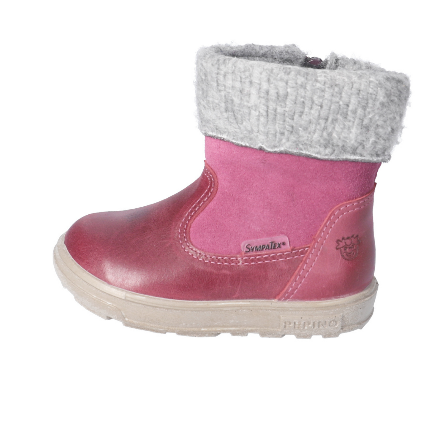 Jiminy Waterproof And Warm Lined Leather Boot in Merlot
