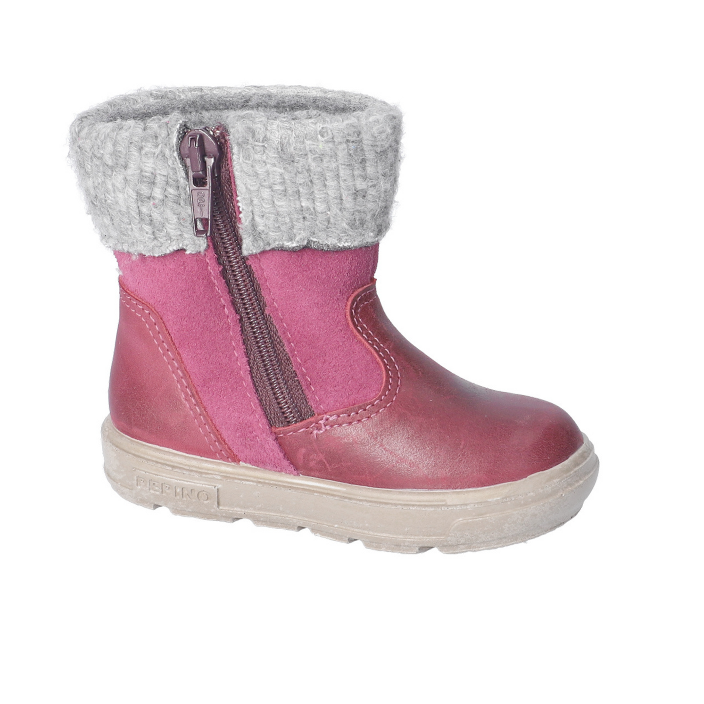 Jiminy Waterproof And Warm Lined Leather Boot in Merlot