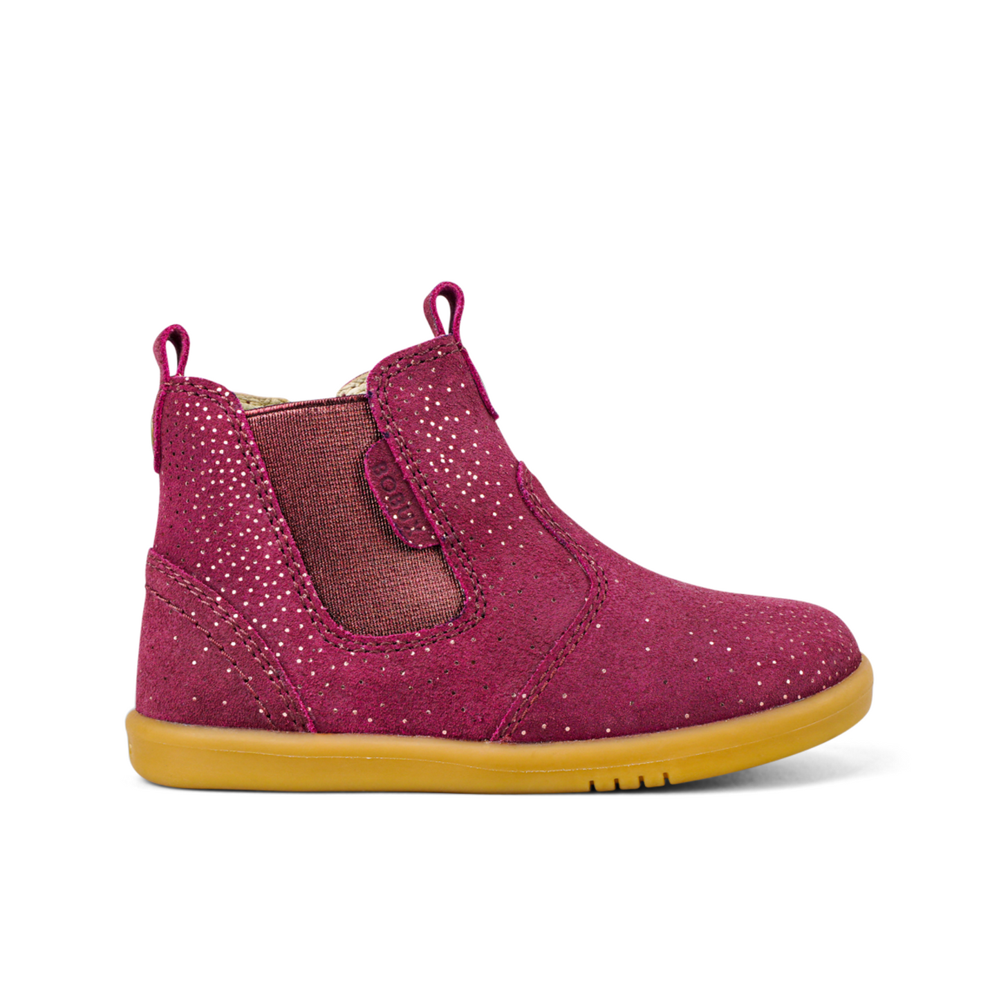 Boysenberry Starburst Suede Zipped Jodhpur Boot IW