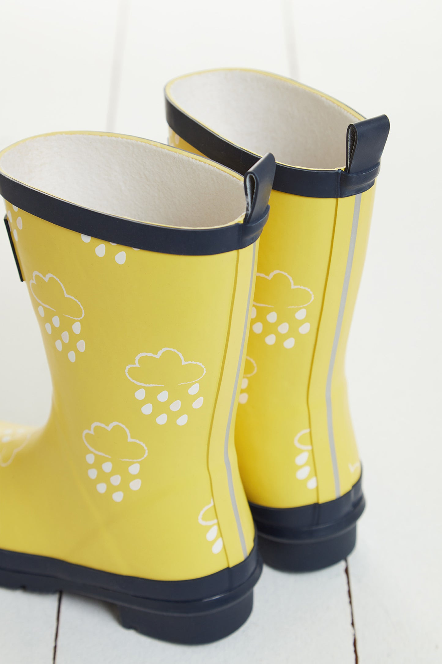 Junior Cloud Adventure Wellie Yellow with bag