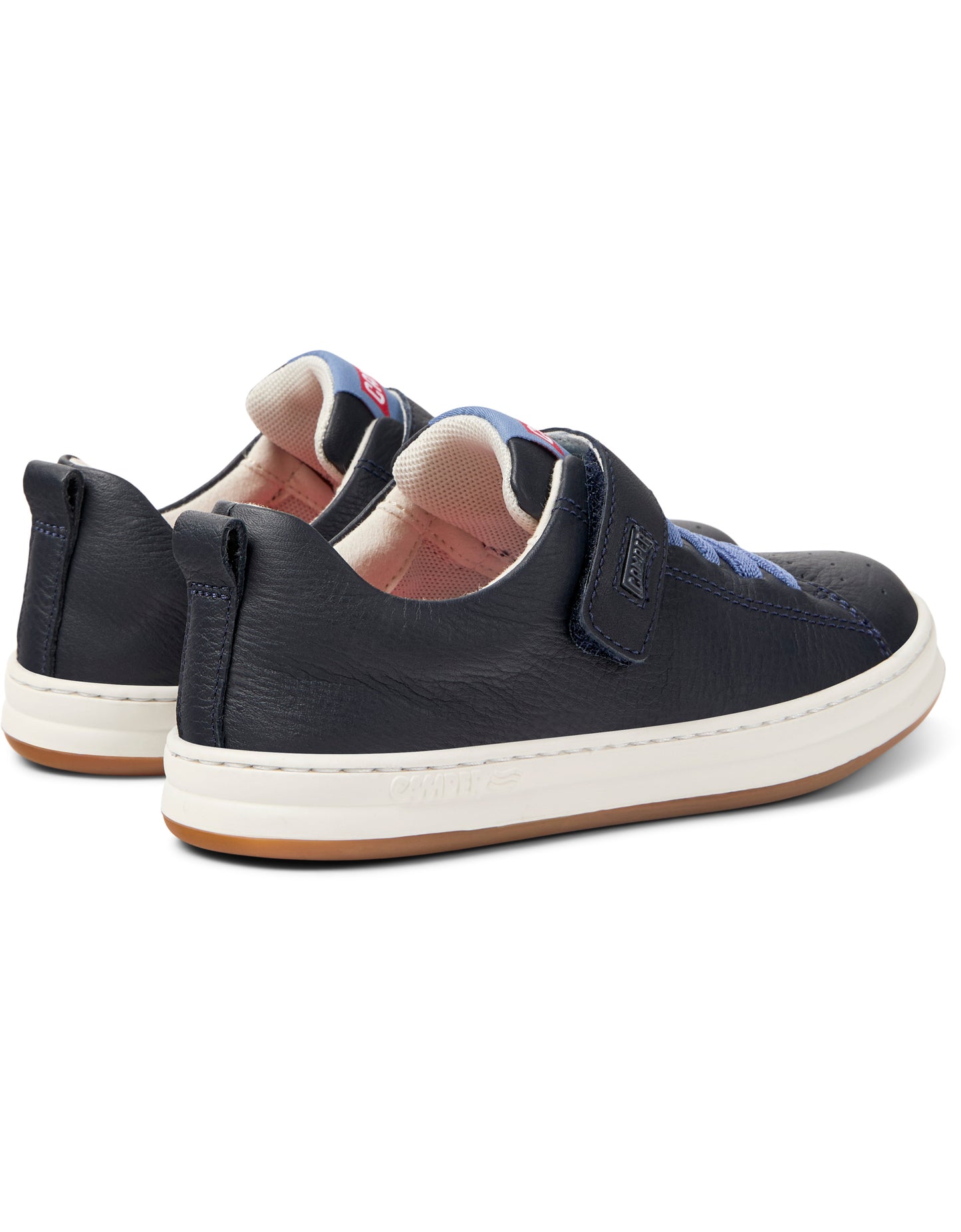 K Runner Four Navy Leather Boys Casual Shoe