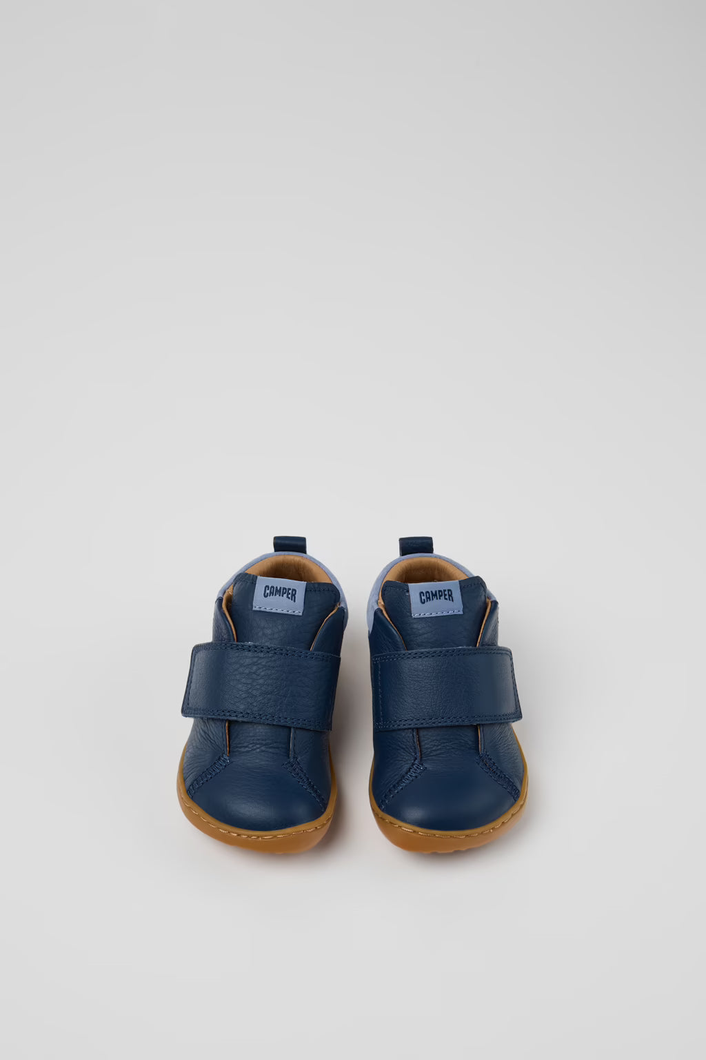 Peu Cami Blue Leather Casual First Walker Shoe