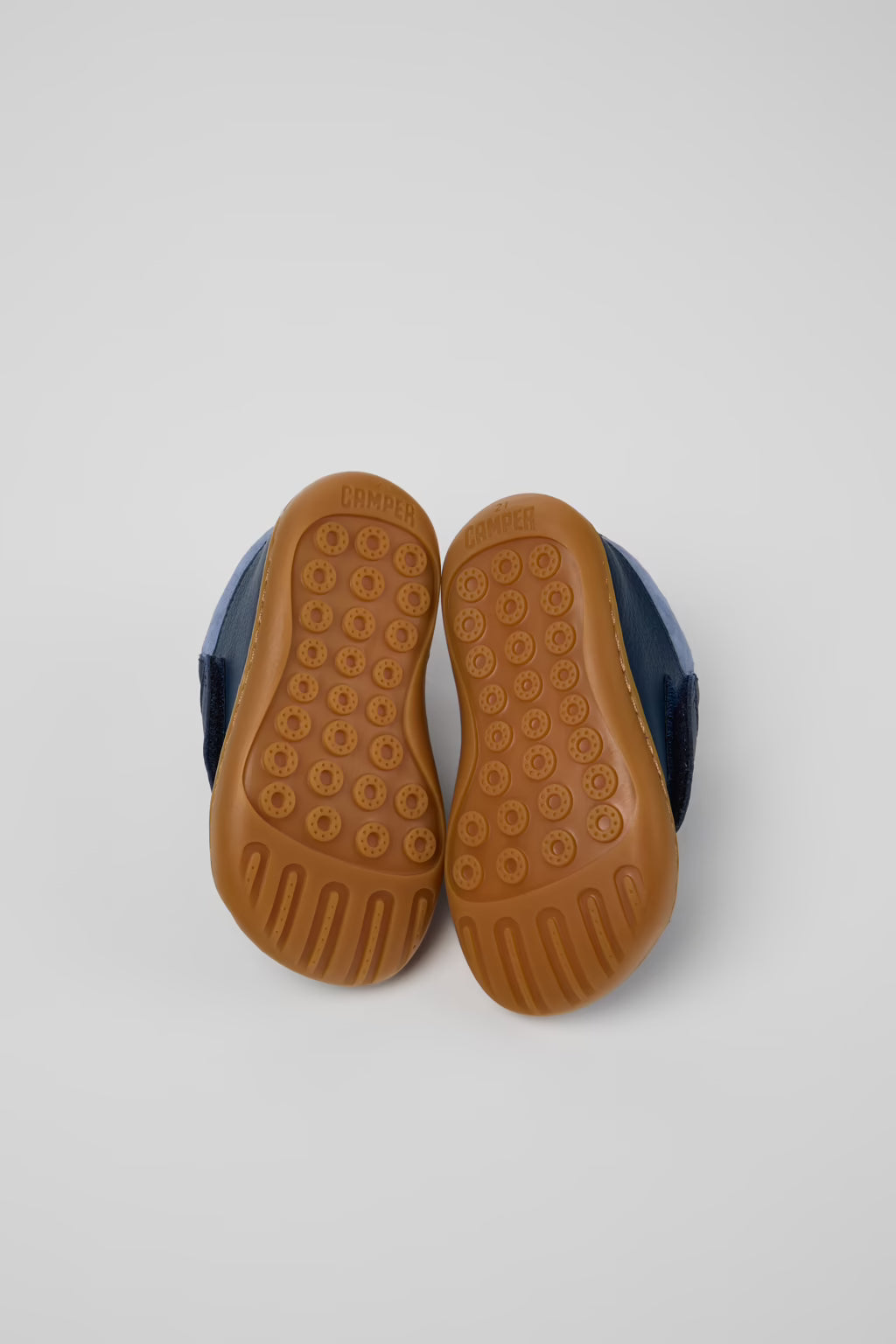 Peu Cami Blue Leather Casual First Walker Shoe
