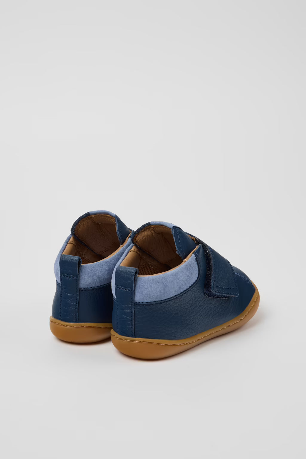 Peu Cami Blue Leather Casual First Walker Shoe