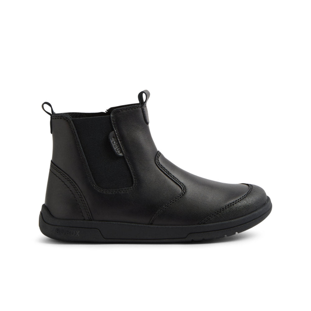 Kid+ Black Leather Jodhpur 2 School Boot