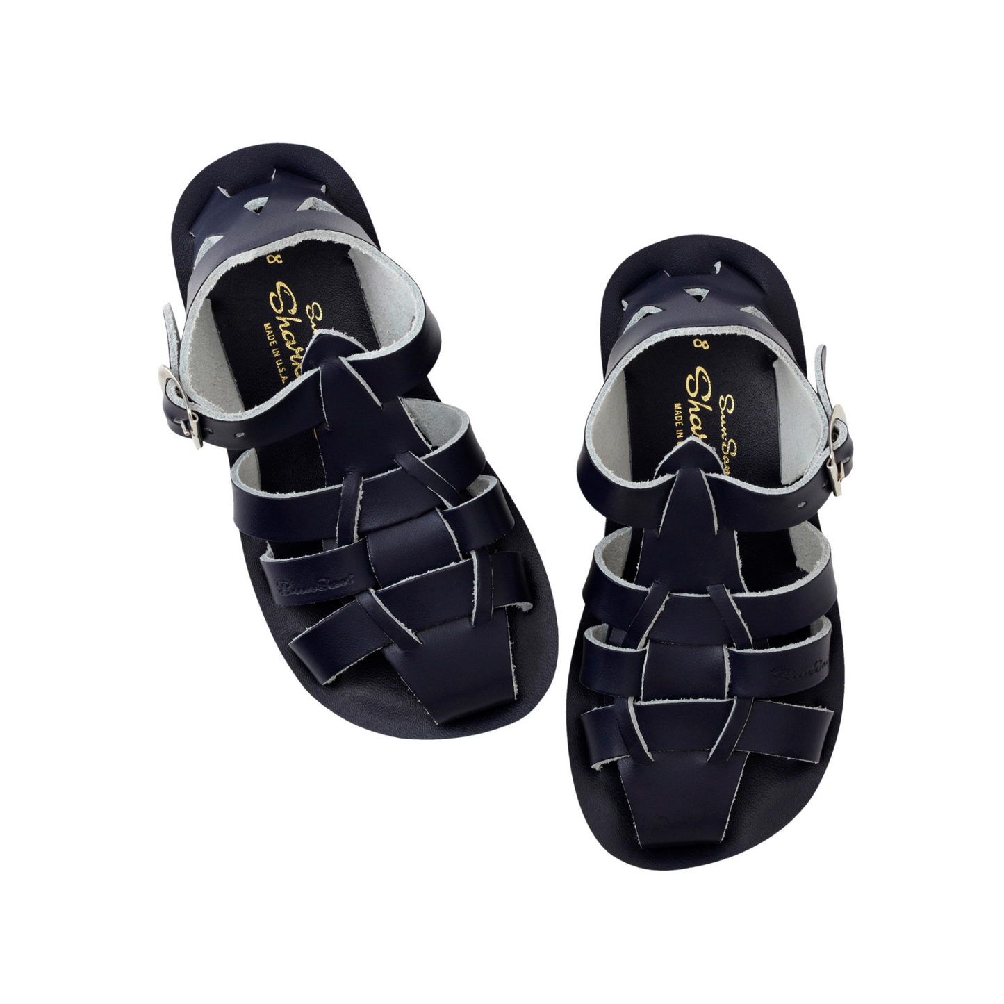 Shark Fisheman Kids Navy Sandal