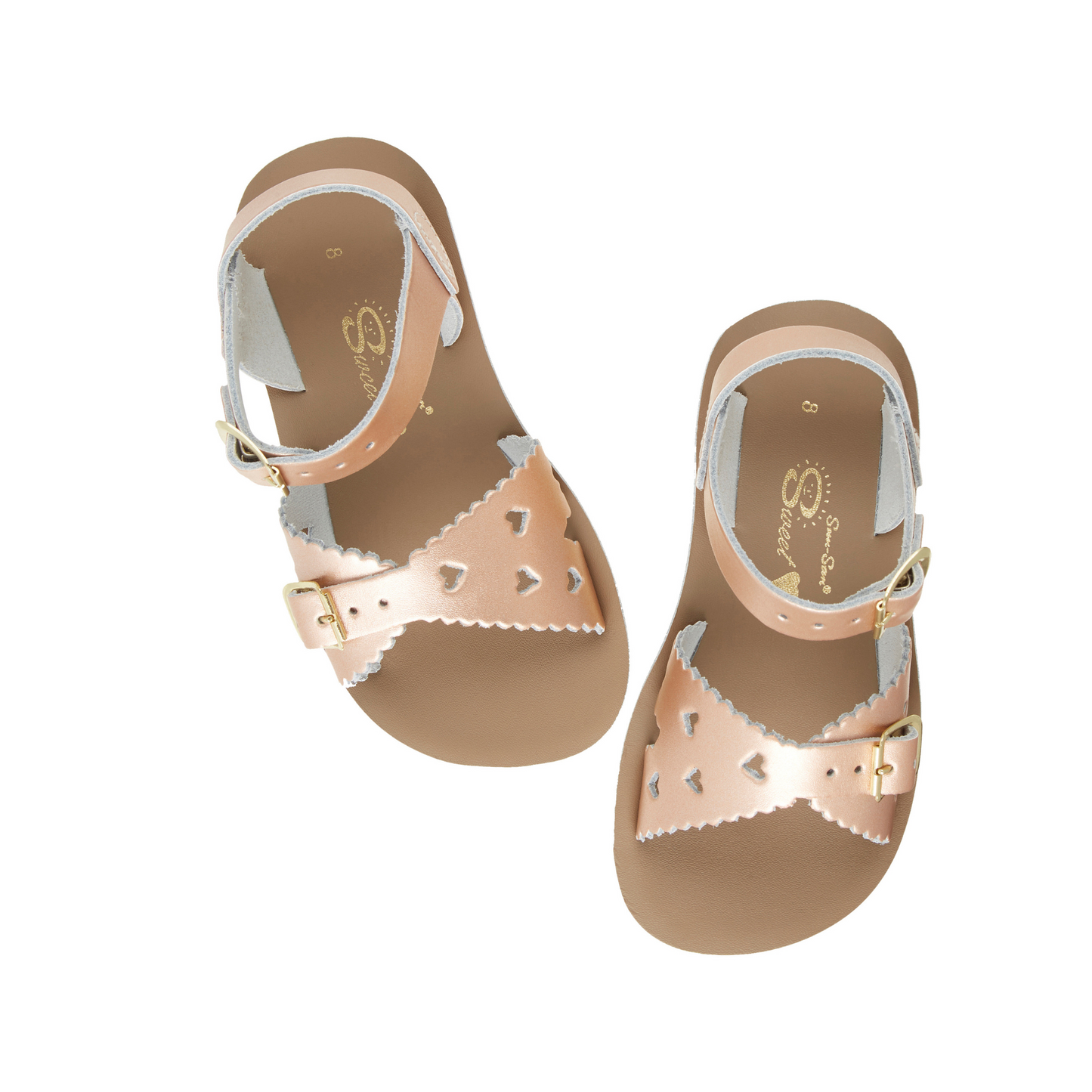 Sweetheart Rose Gold Sandal