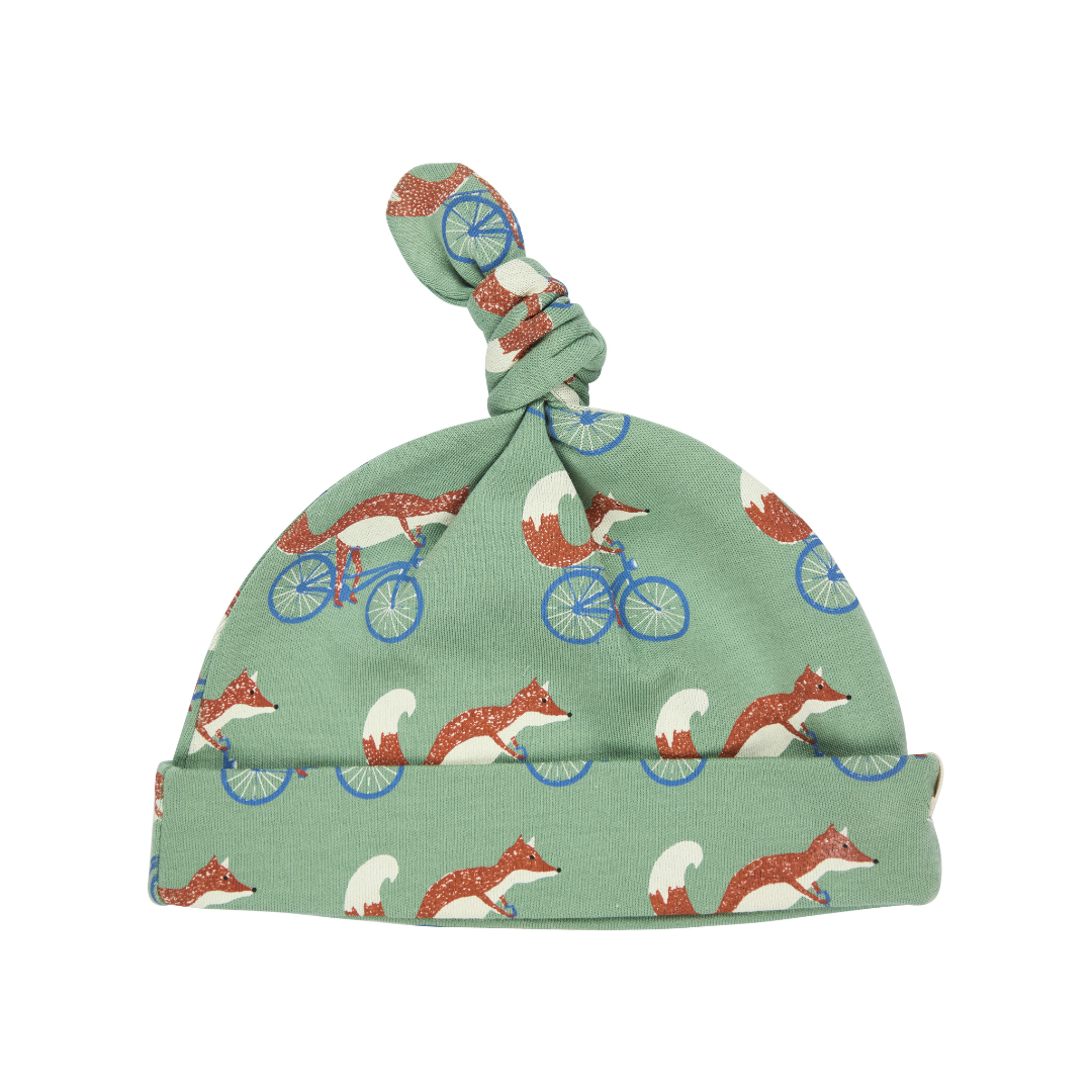 Knotted Hat Cycling Fox Green