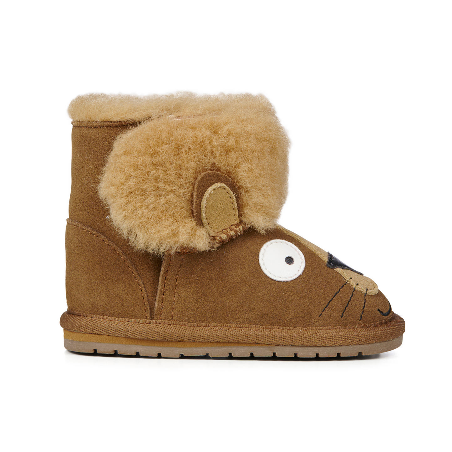 Lion Walker Water Resistant Sheepskin Toddler Boot