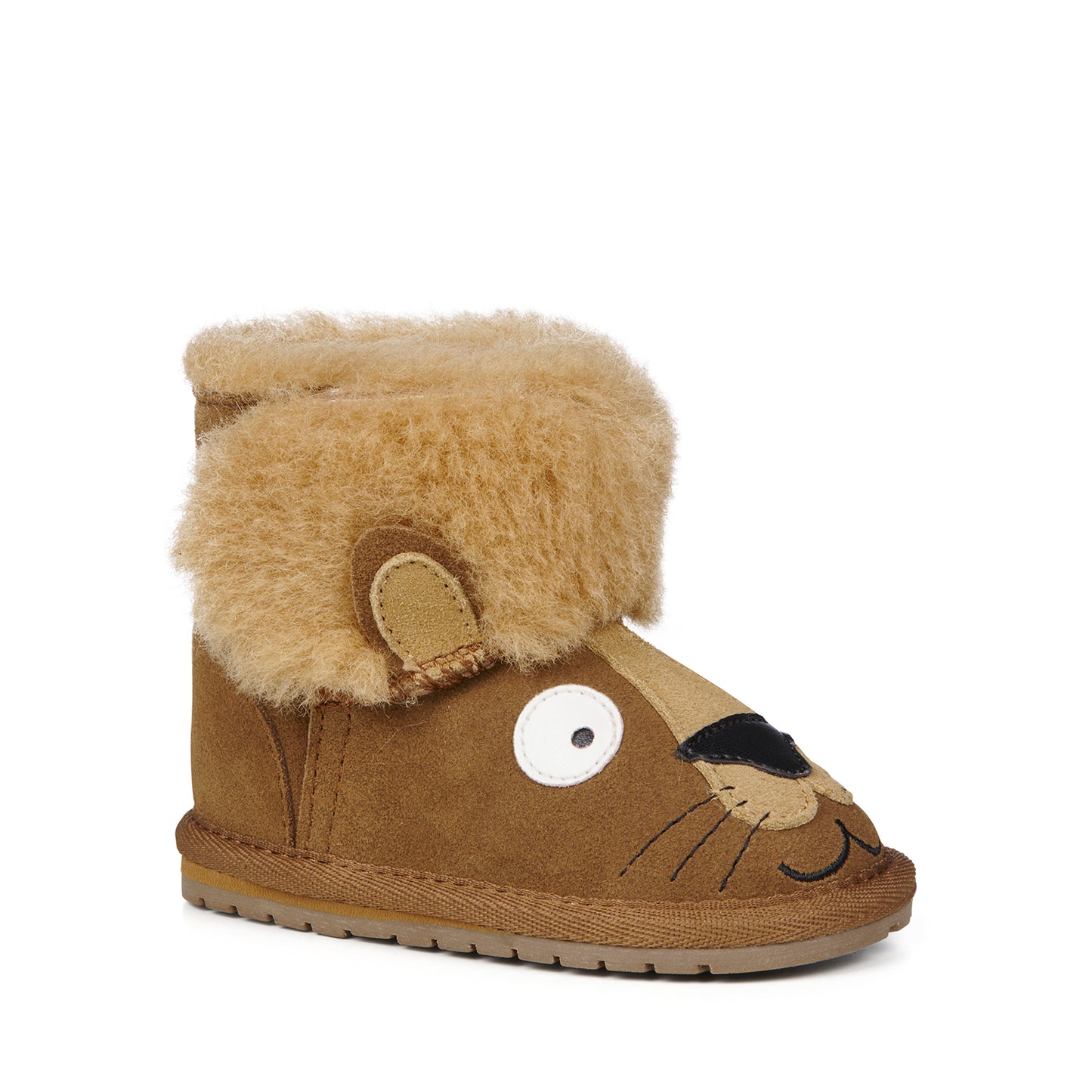 Lion Walker Water Resistant Sheepskin Toddler Boot