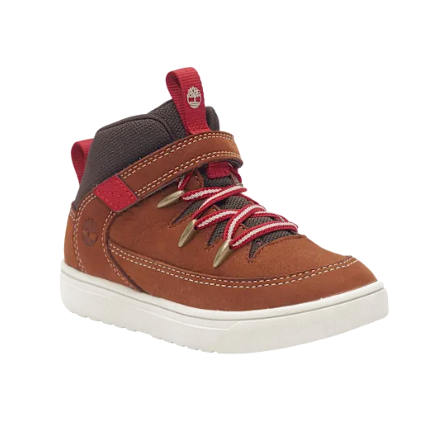 Lisbon Street Water Resistant Brown Leather Mid Top Boot