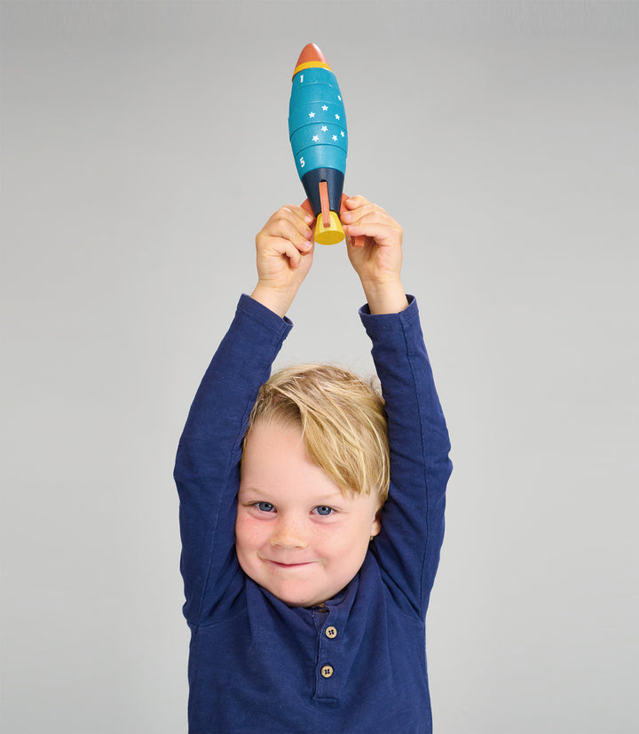 Stacking And Counting Rocket