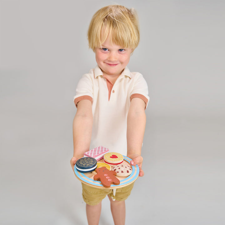 Tea Time Biscuit Plate