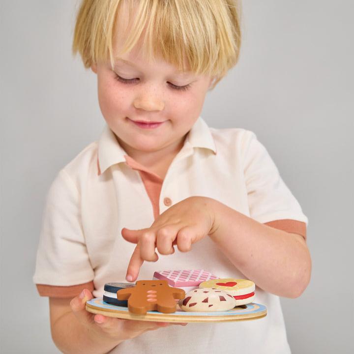 Tea Time Biscuit Plate