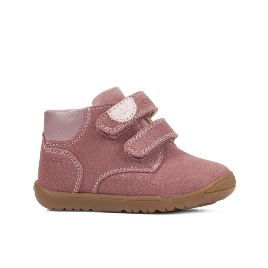 Baby Macchia Rose Smoke Nubuk Girls First Shoe