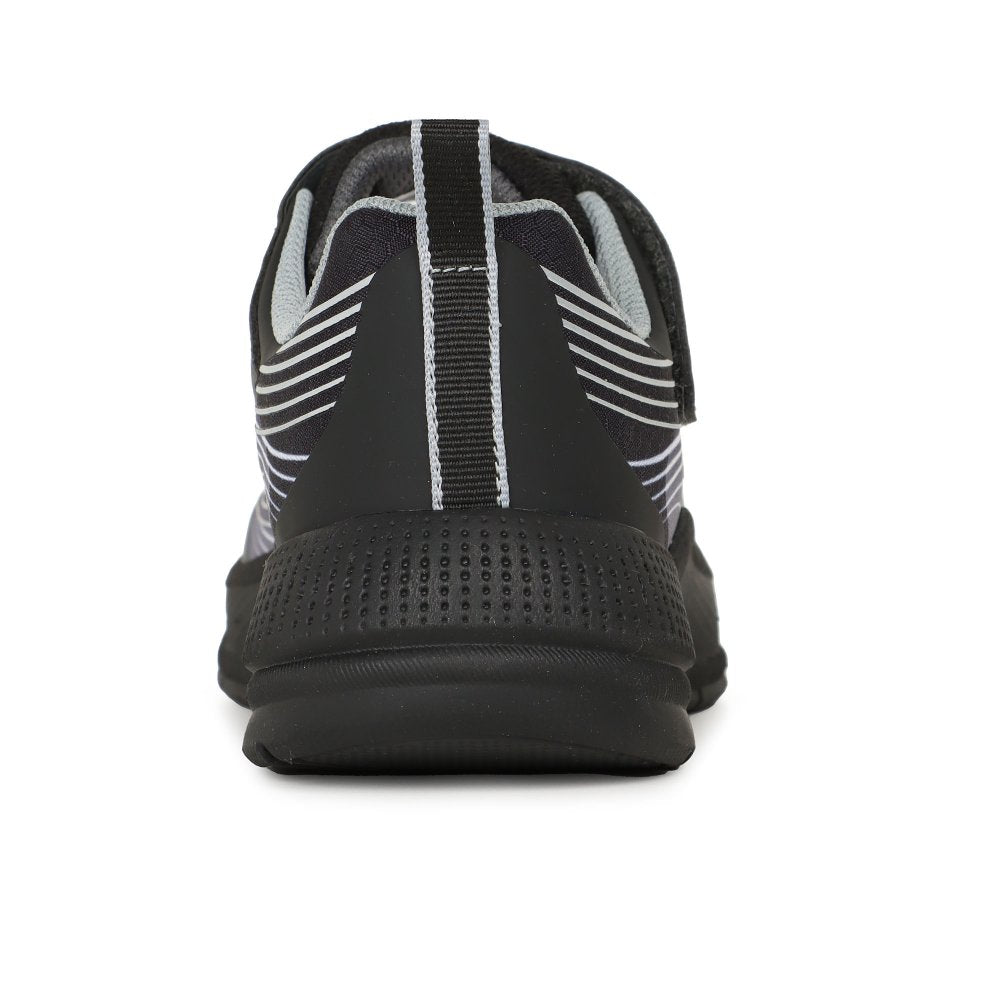 Microspec Advance Black Silver Trainer