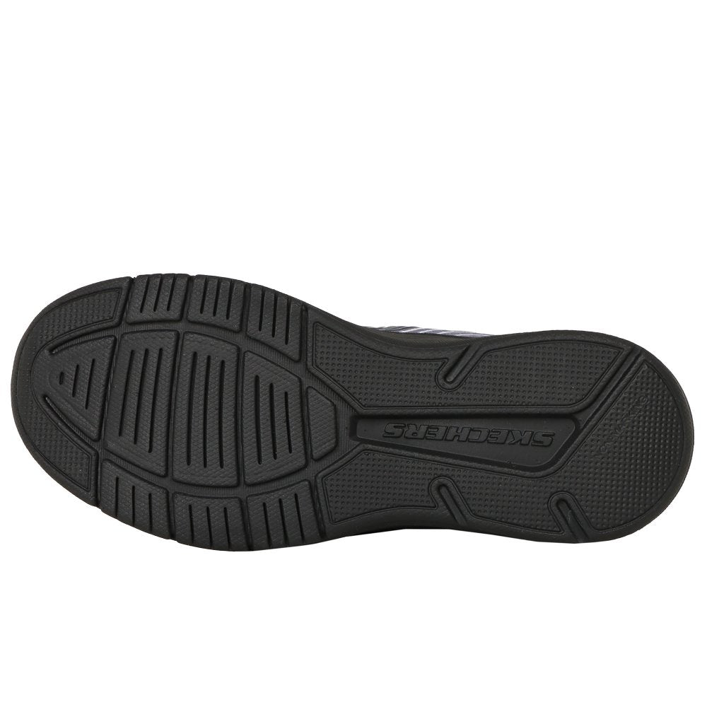 Microspec Advance Black Silver Trainer