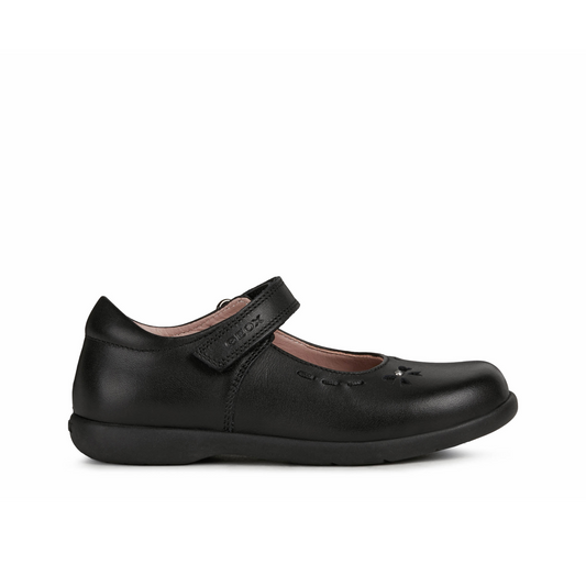 Naimara Black Patent Leather Mary Jane Style Girl's School Shoe