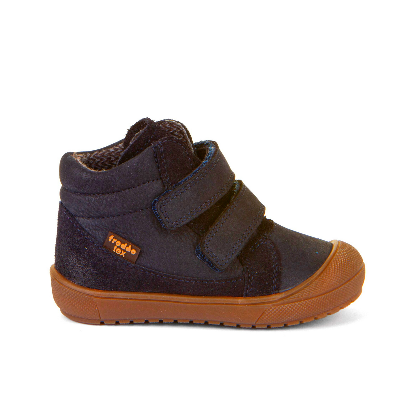 Ollie Tex Dark Blue Leather Waterproof First Walking Boot