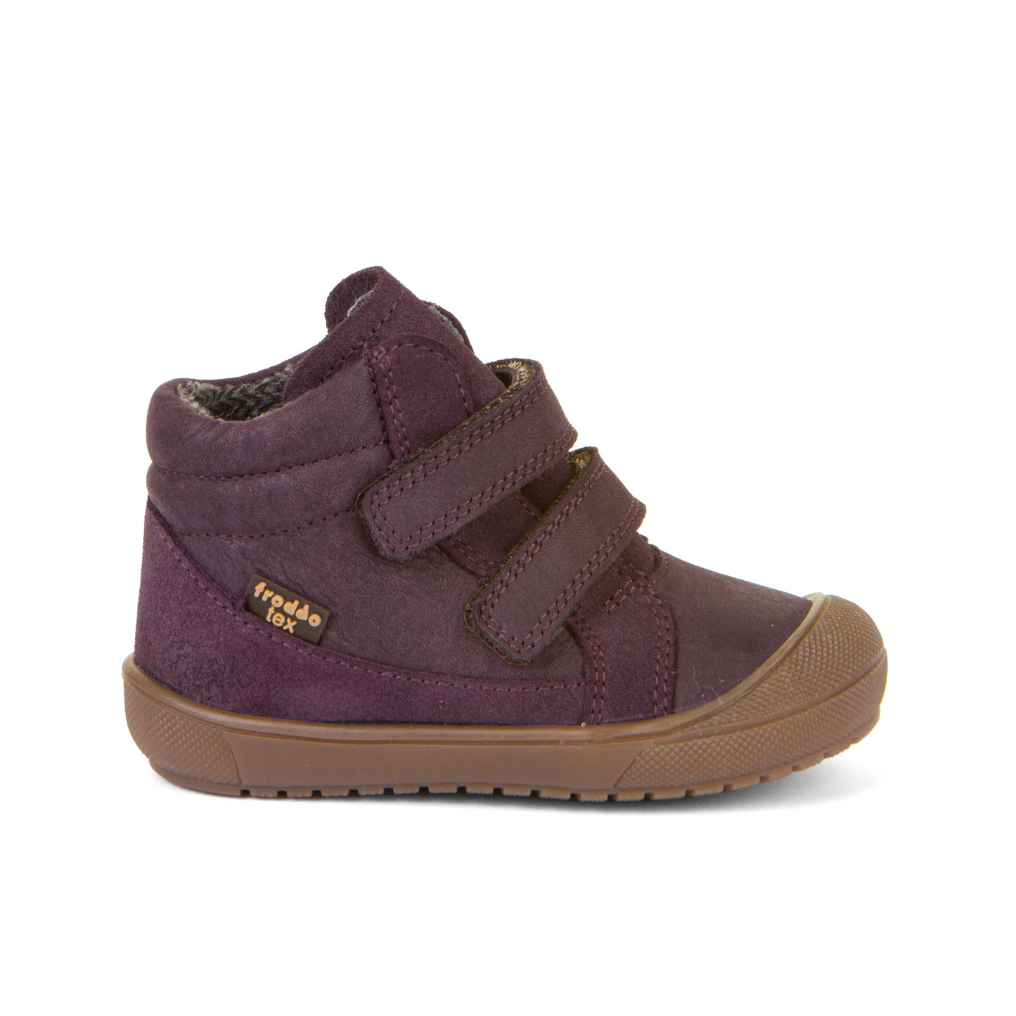 Ollie Tex Purple Leather Waterproof First Walking Boot