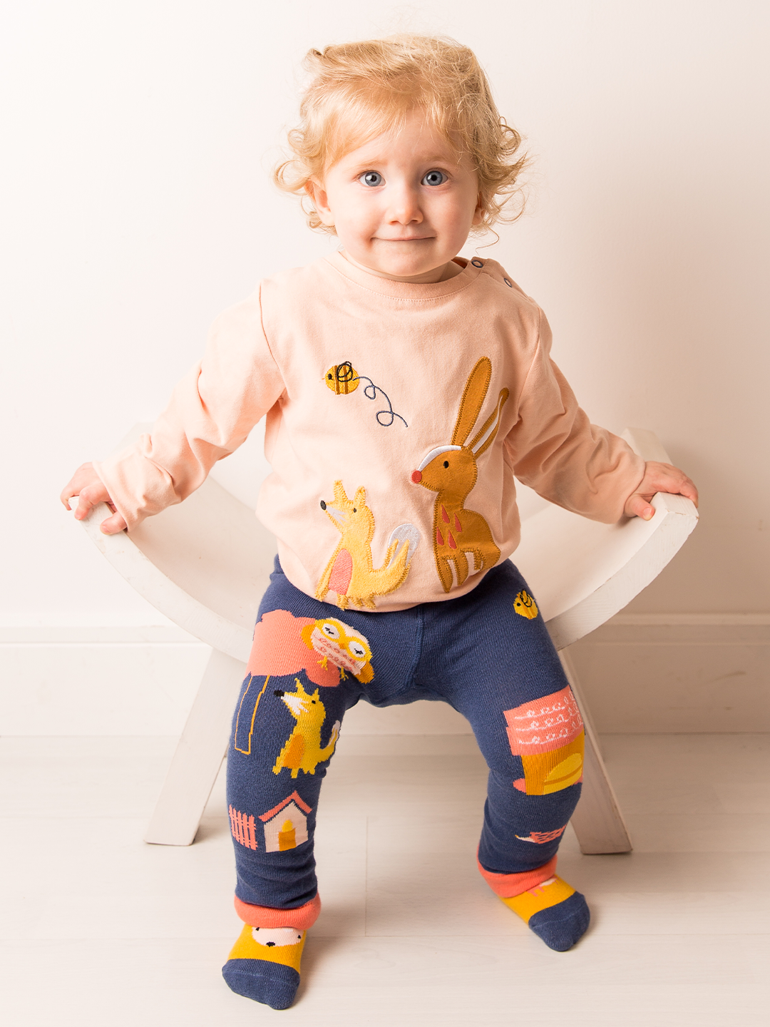 Meadow Farmyard Friends Leggings