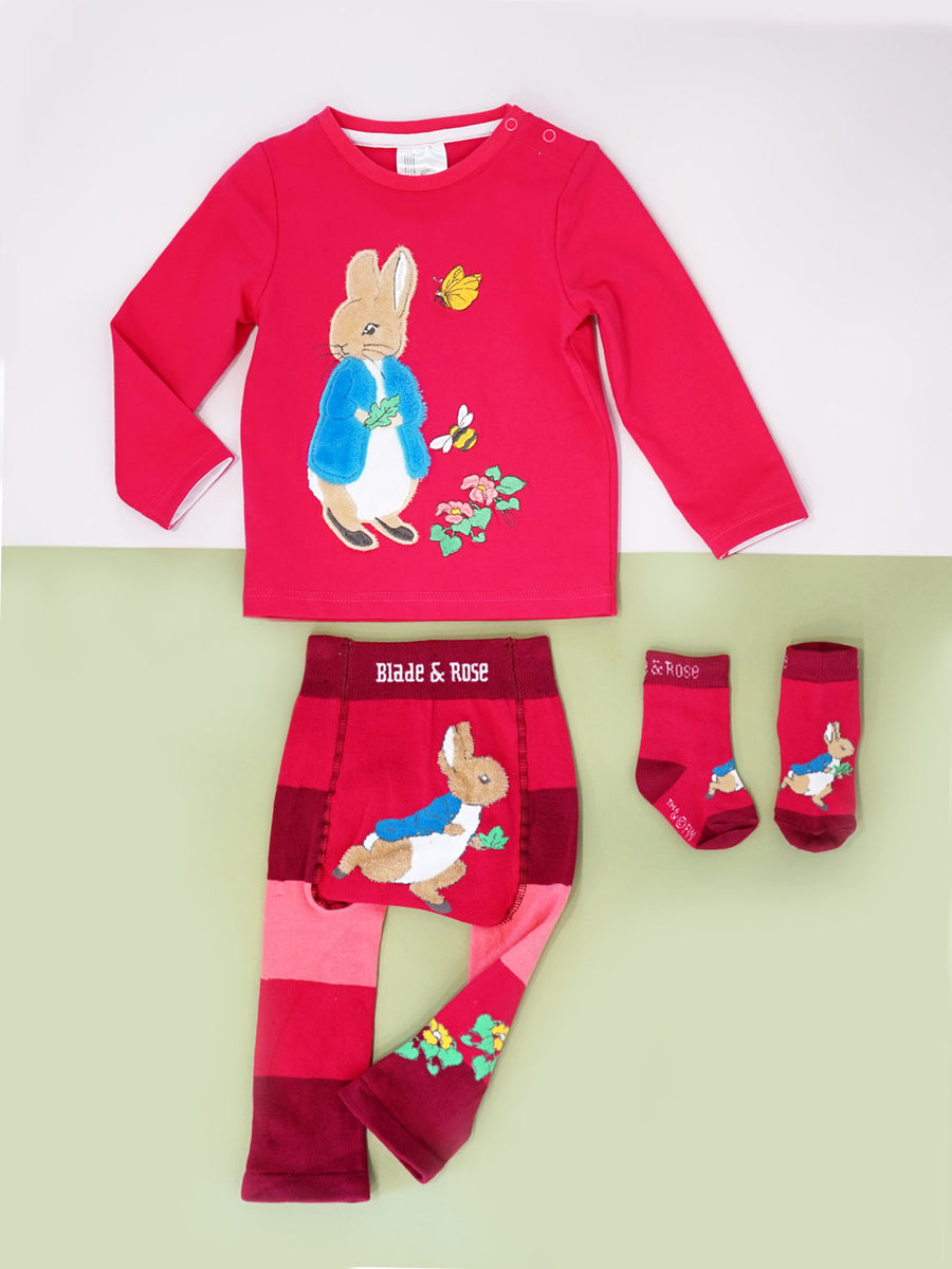 Peter Rabbit Autumn Leaf Socks