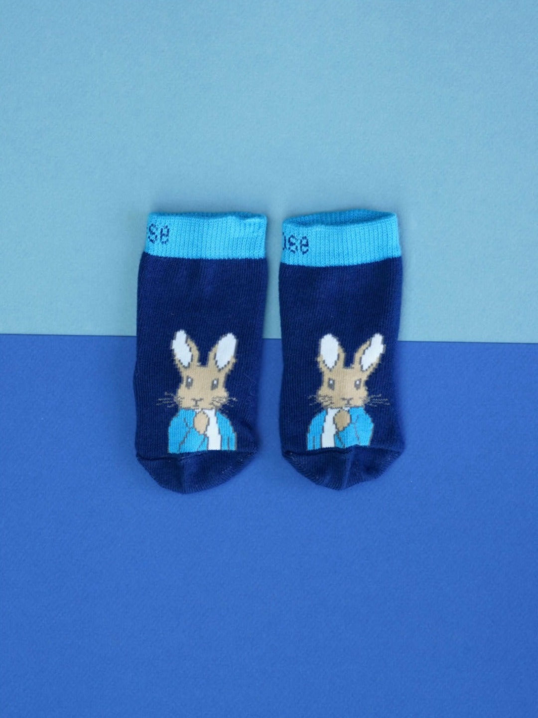 Classic Peter Rabbit Navy Socks