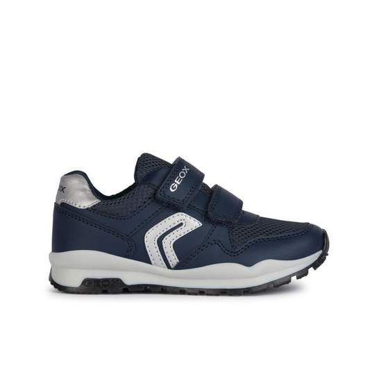 Pavel Trainer in Navy/Silver