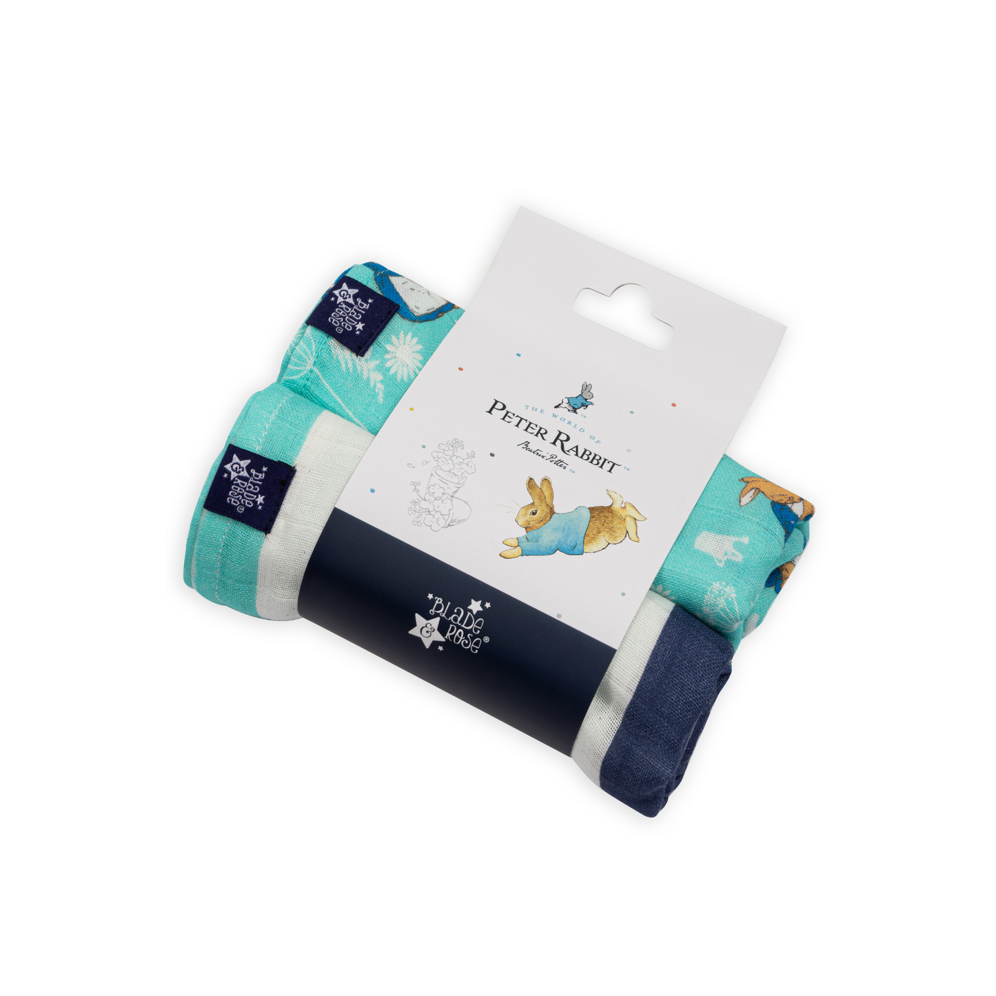 Peter Rabbit In The Garden Muslin Squares