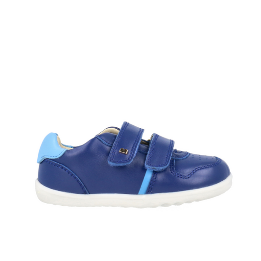 SU Riley Leather Sneaker Shoe Blueberry and Powder Blue