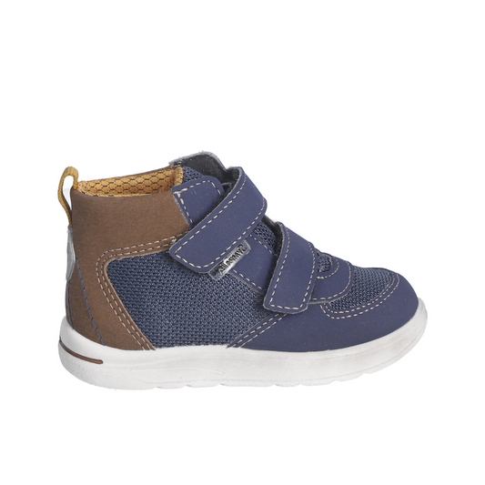 Rory Waterproof Boot in Navy/Brown