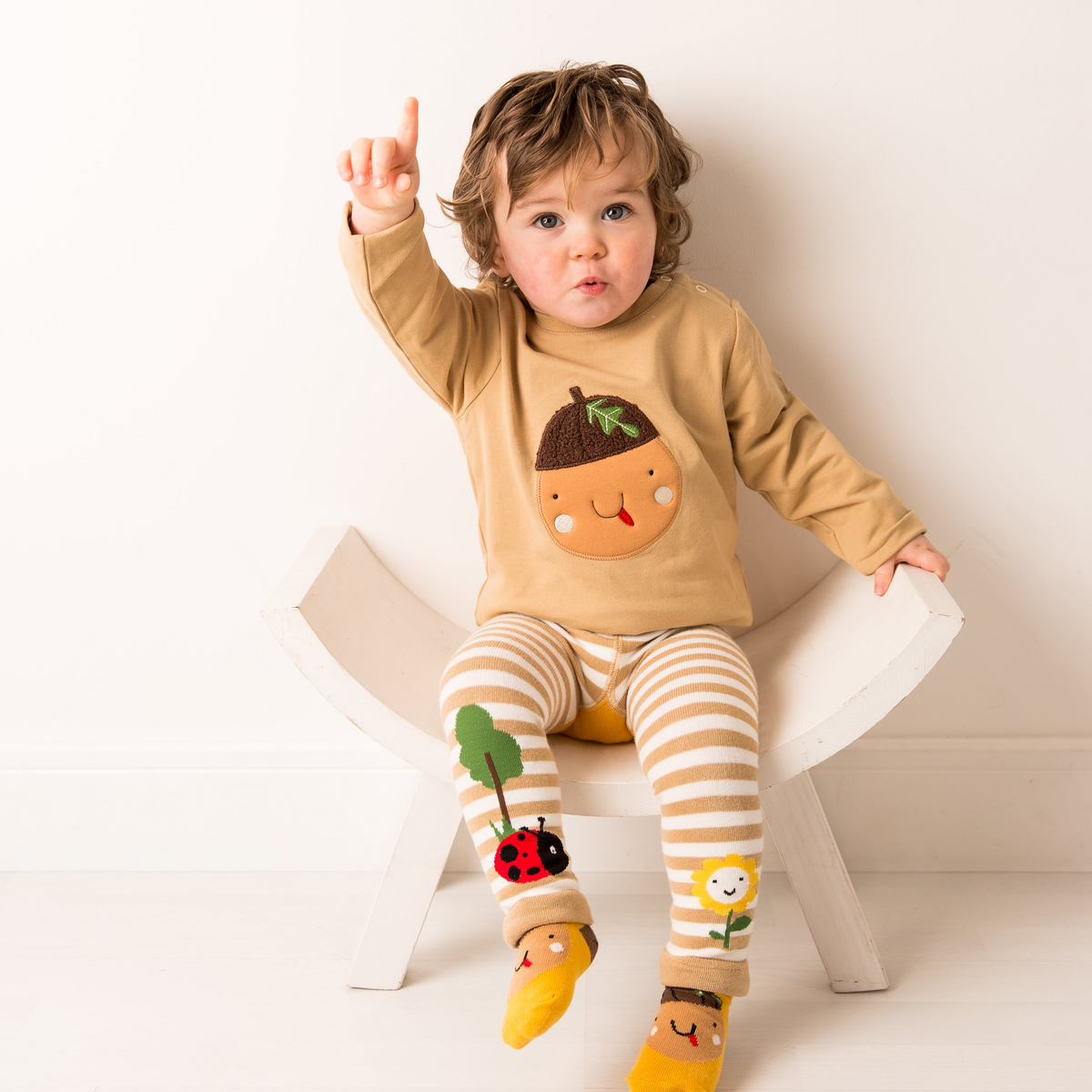 Rusty The Acorn Long Sleeve Top