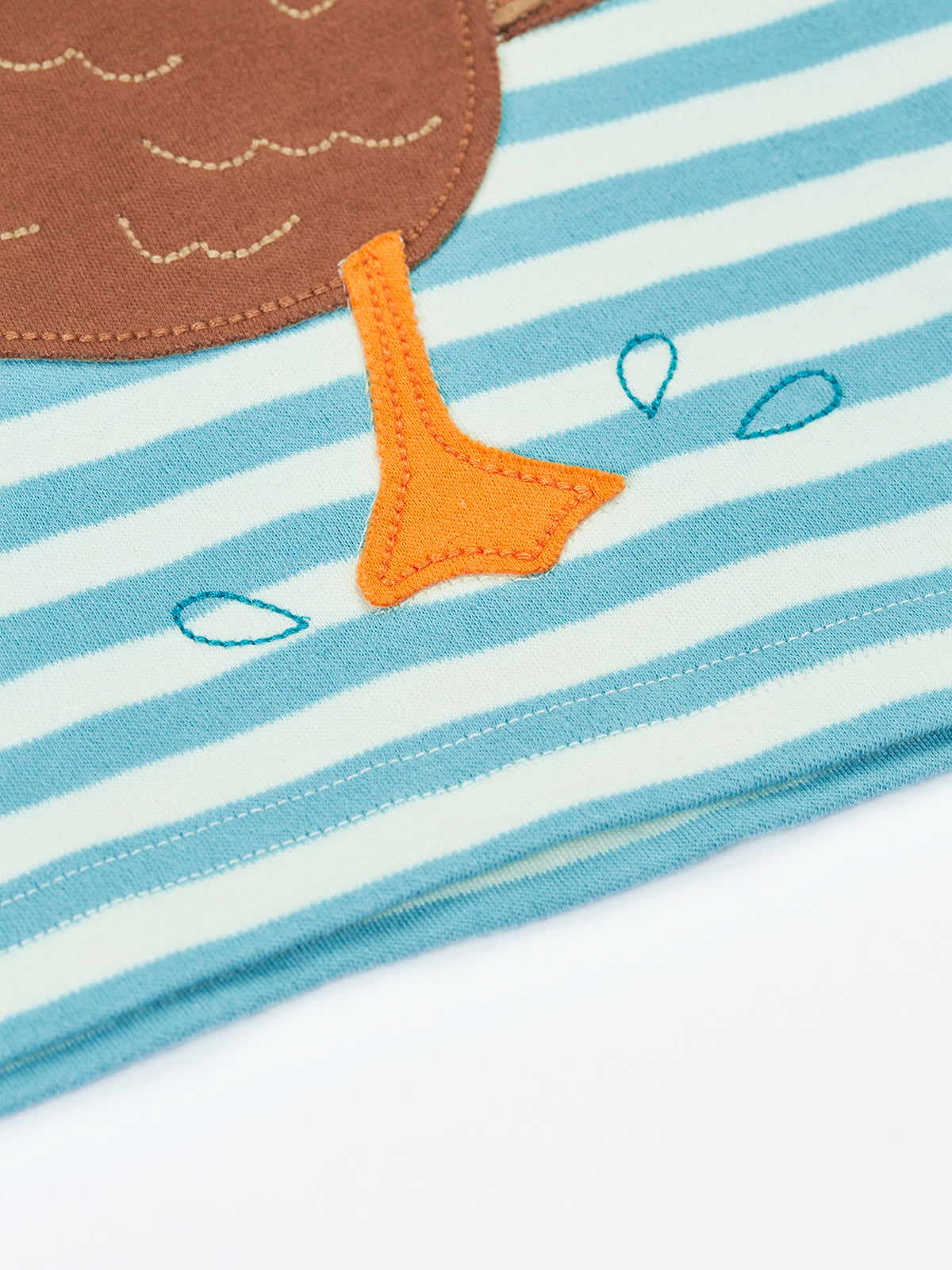 Sid T-Shirt Blue Stripe Duck