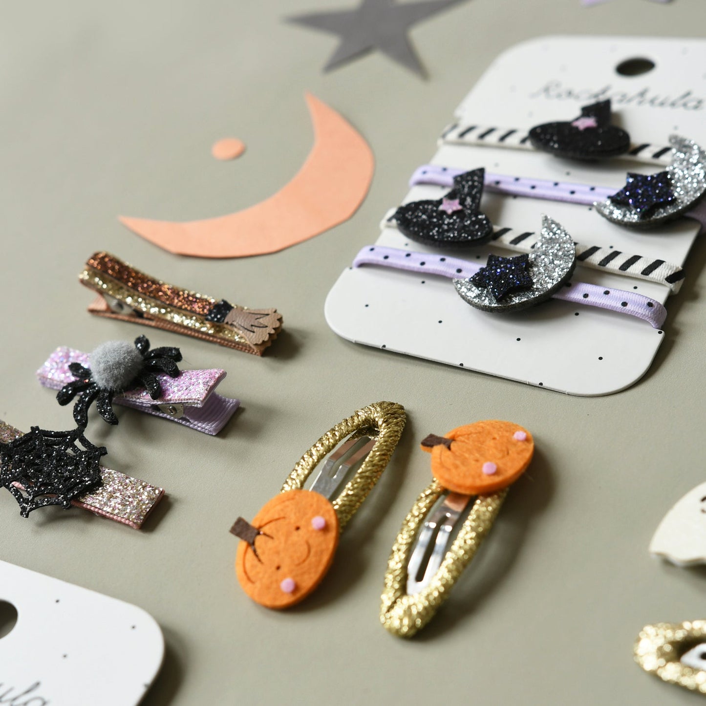 Spooky Spider Bar Clips