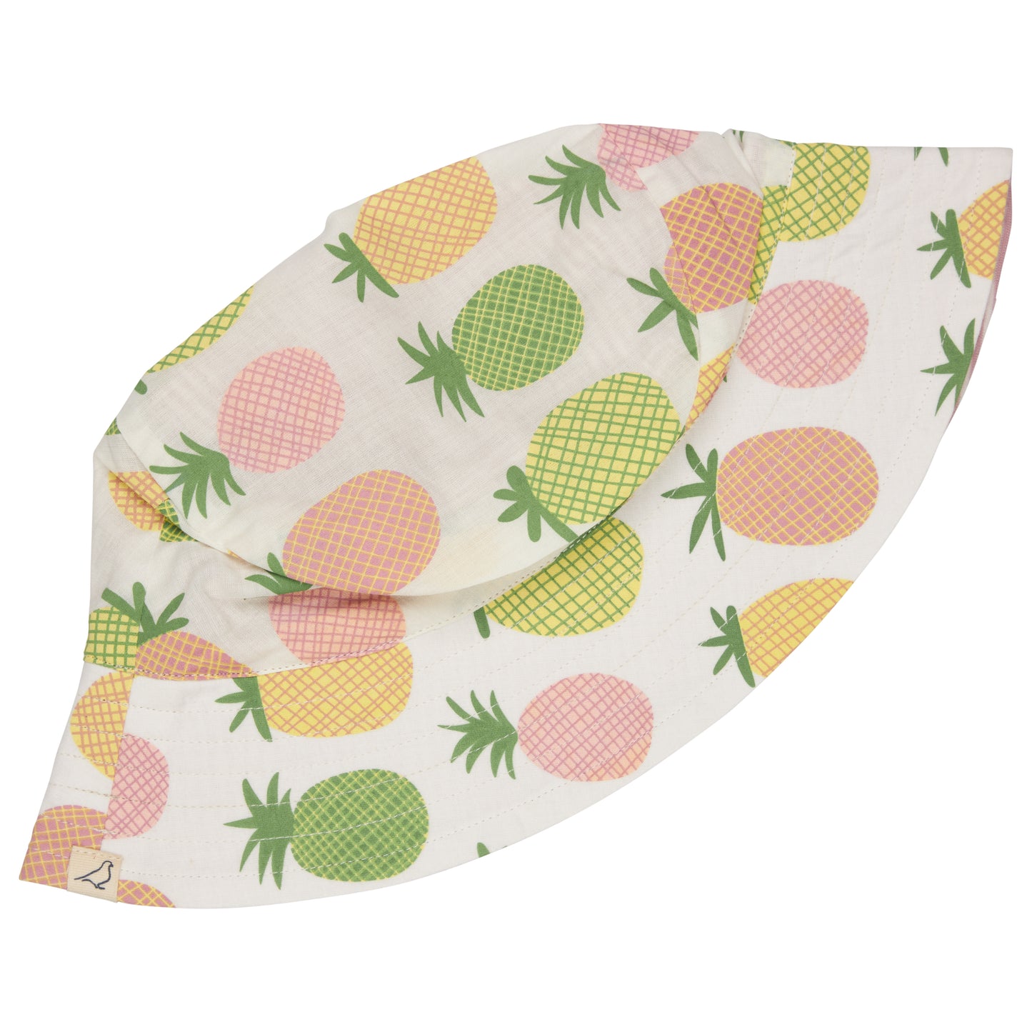 Reversible Sun Hat Pineapples