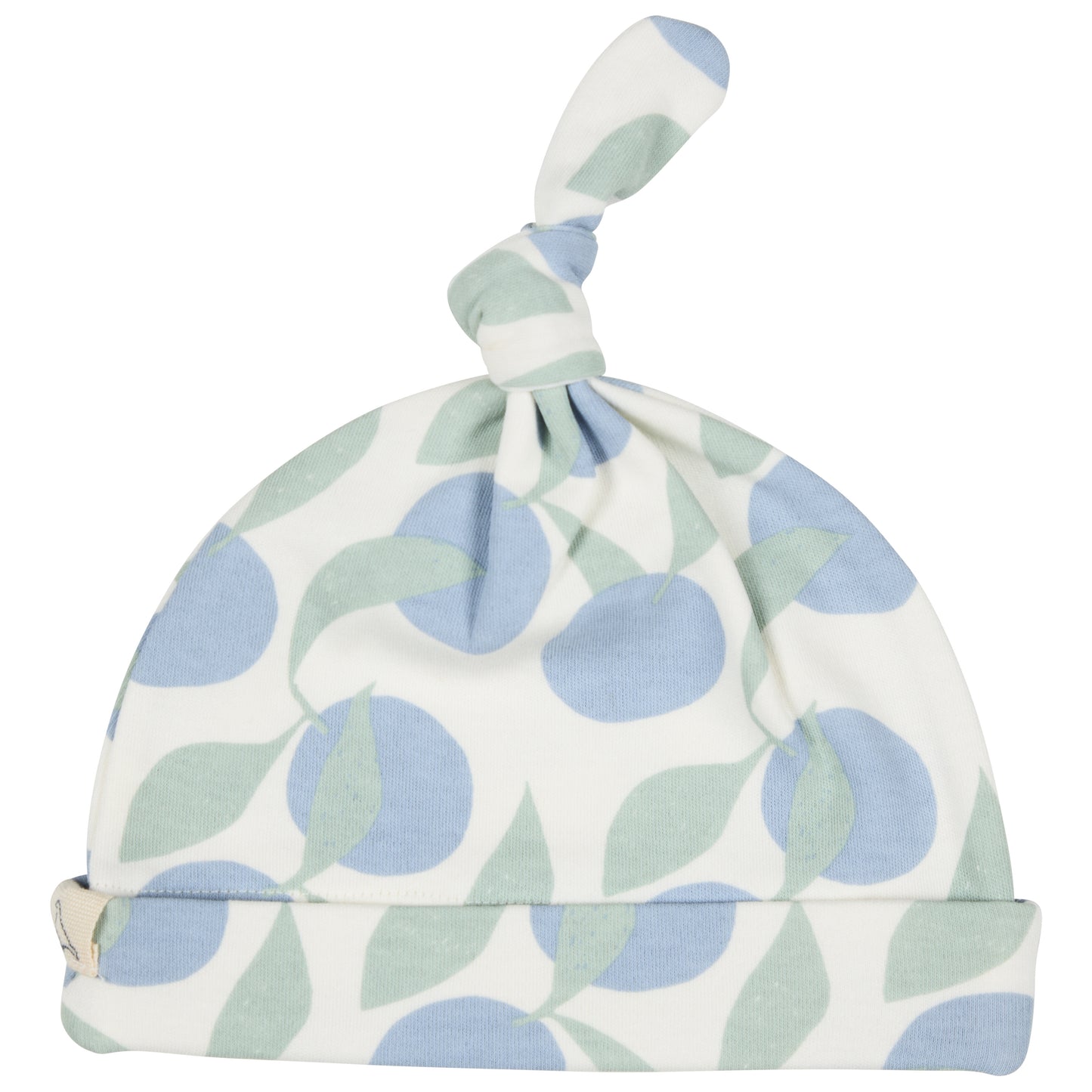 Knotted Hat Oranges Blue