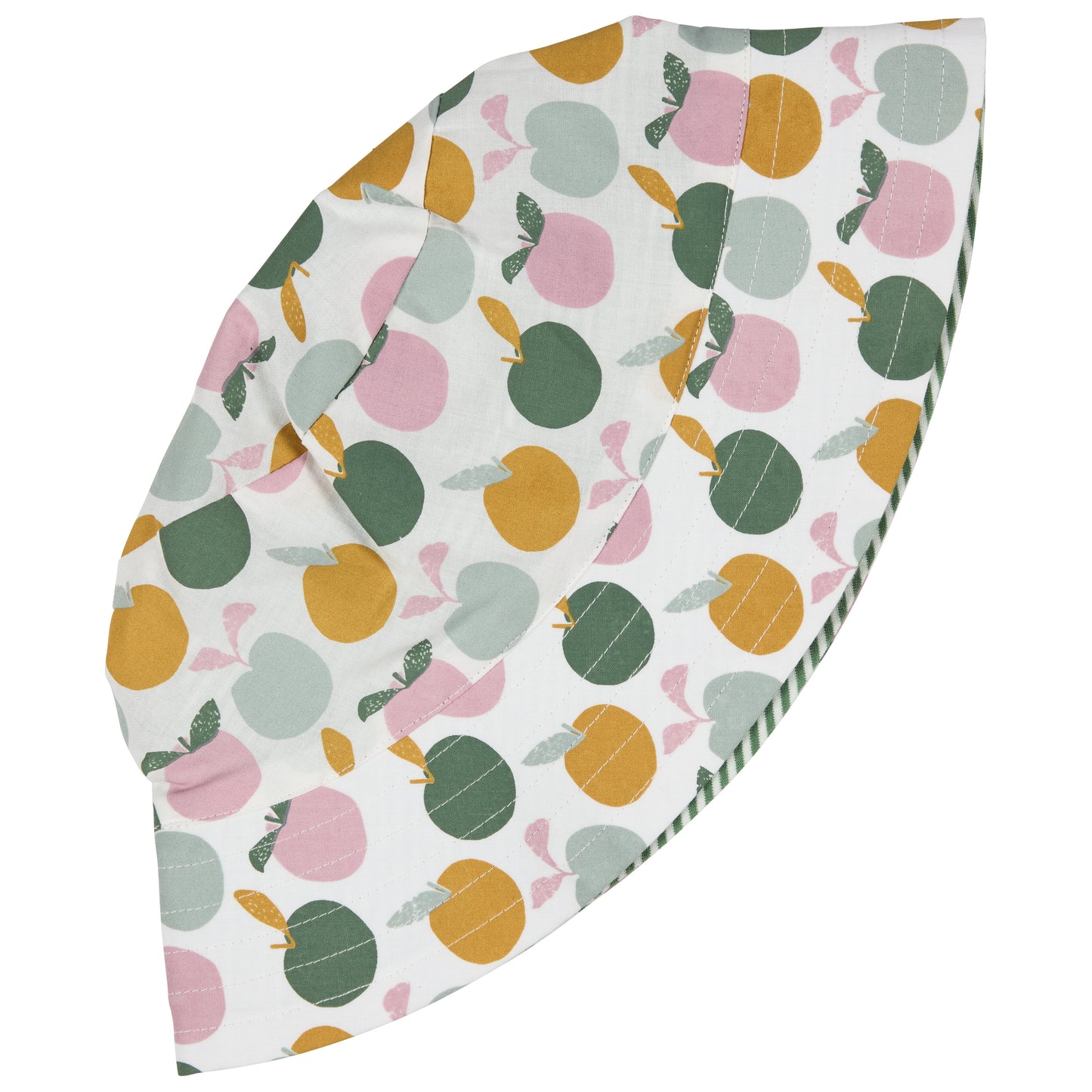 Reversible Sun Hat Apples