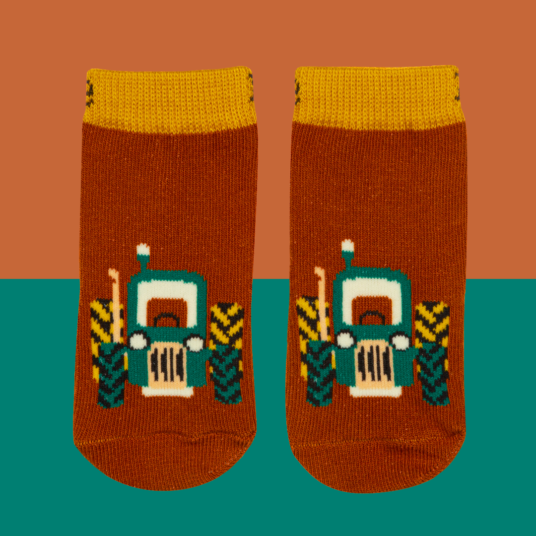Rustic Farmyard Socks