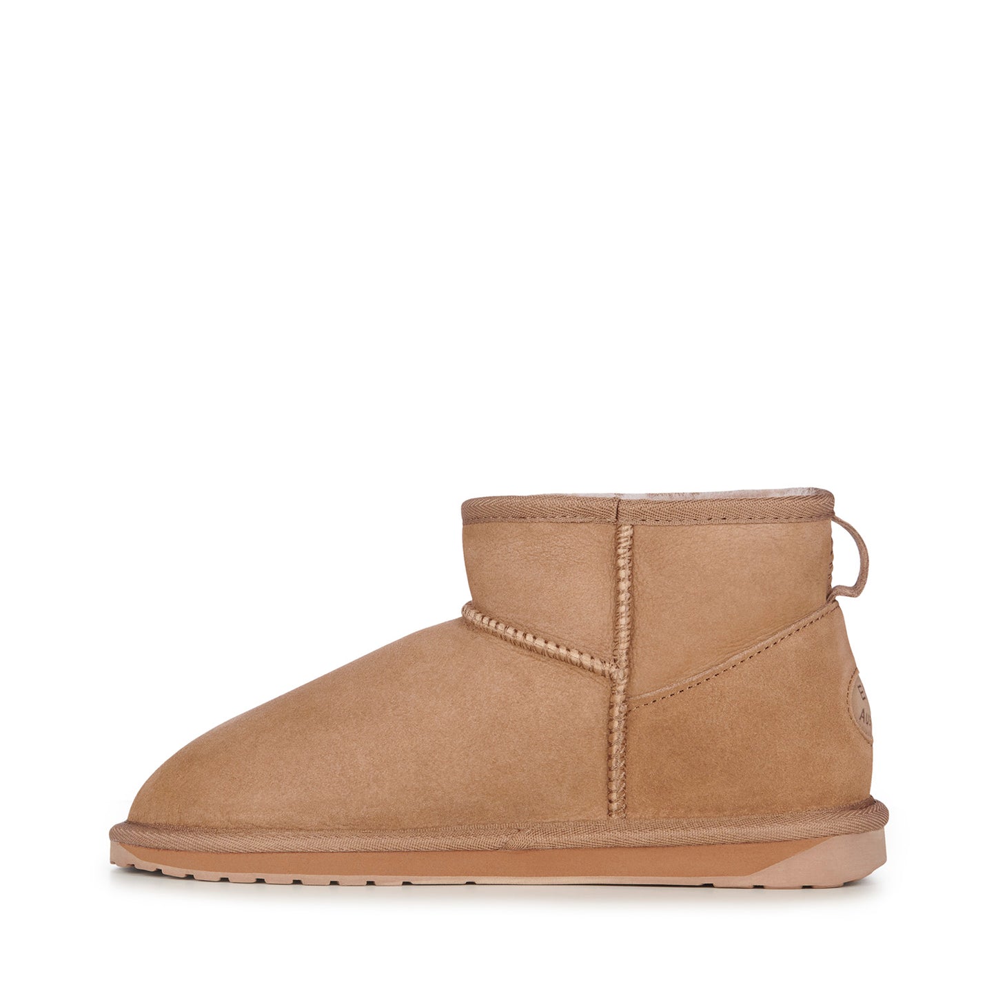 Stinger Micro Camel Water Resistant Sheepskin Ankle Boot